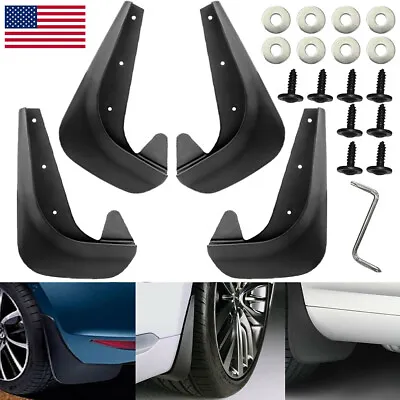 4PCS Car Mud Flaps Splash Guards For Front Or Rear Auto Accessories Universal US • $15.89