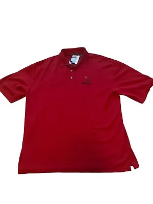 Memphis Redbirds MILB Desert Dry Polo Shirt By Antigua Men’s Size Large • $24.69
