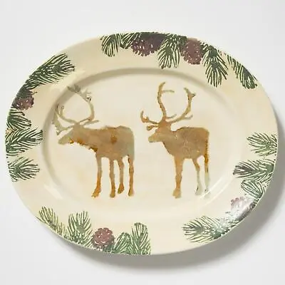Vietri Foresta Moose Large Oval Platter NEW • $270