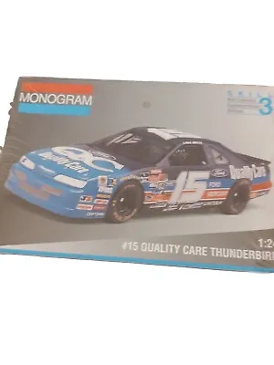 Monogram #15 Quality Care Ford Thunderbird Model Car Kit 1:24 Lake Speed NASCAR • $27