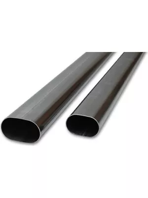 Proflow Oval Exhaust Tubing Straight 3.50 In. Diameter Stainless (PFESS-OVT312) • $143.10