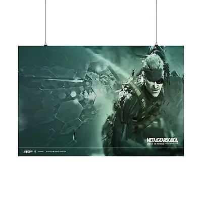 Matte Horizontal Posters Video Game Metal Gear Solid 4 Guns Of The Patriots • $28.19