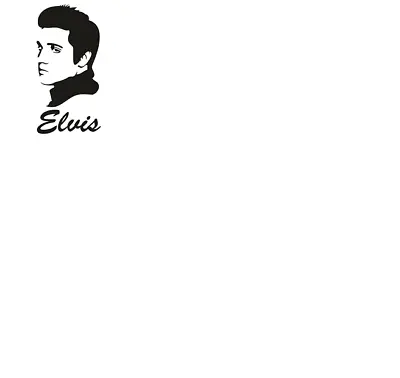 New Elvis Presley Vinyl Decal For Cars Crafts Walls Cups Bottles Signs  • $3