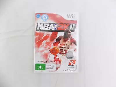 Brand New And Sealed Nintendo Wii NBA 2K11 2011 Wii U Comp. Free Postage • $31.92