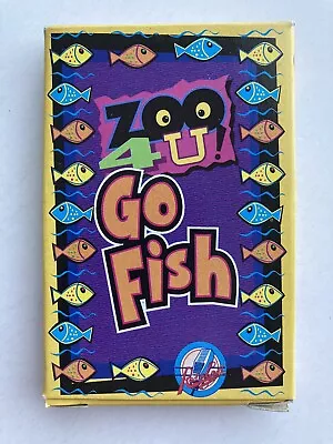 Vintage Wal-Mart Radio Grill Zoo4U! Go Fish Card Game • $19.99