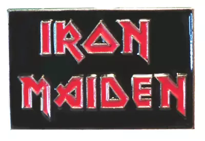 Heavy Metal Rock Band Iron Maiden Metal Enamel Pin Badge Music Goth Biker  • £2.85