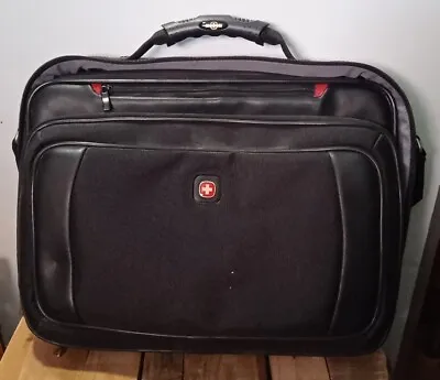 £20.97 • Buy Wenger Swiss Gear Legacy Double  Black Laptops Sleeve Case Bag