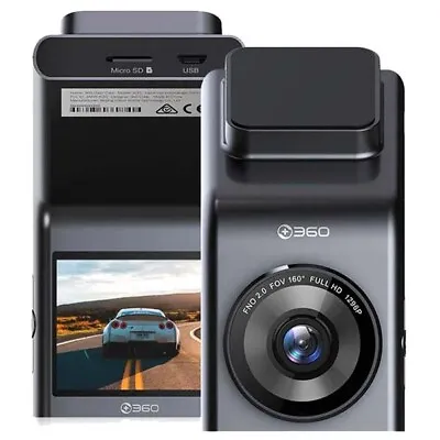 $138.85 • Buy 360 G300H 1296p WiFi GPS Dash Camera