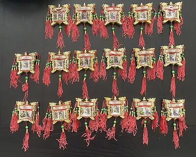 17 Chinese Miniature Palace Lantern Mini Celestials Geisha Girl Dollhouse • $49.99