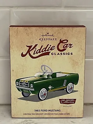 Hallmark Kiddie Car Classics 1965 Ford Mustang Ornament • $20