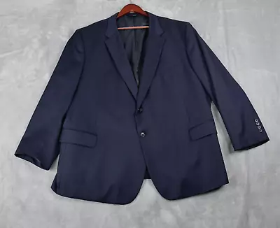 JoS. A. Bank Blazer Men's 54R Blue Wool Sport Coat Jacket • $40.88