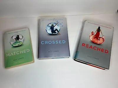 The Matched Trilogy Ally Condie Series Papercover Hardcover Set Of 3 Books • $17