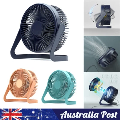 $20.19 • Buy Rechargeable Mini USB Desk Fan Small Quiet USB Powered Portable Table Fan