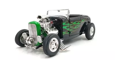 New Acme Retro Studios 1:18 Scale 1932 Ford Blown Hot Rod Roadster A1805020RS • $125.99