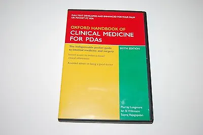 $9.95 • Buy Oxford Handbook Of Clinical Medicine For PDA (Oxford Handbooks Series) By Longm