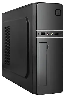 $47.30 • Buy Micro ATX Desktop Slim Case 300W Power Supply With USB3 