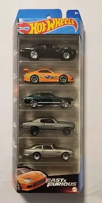 Hot Wheels Fast And Furious 5 Pack Toyota Dodge Chevy Aston Martin Ford • $29