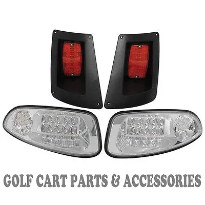 EZGO RXV Golf Cart LED Headlight & Tail Light Kit 2008-15 Gas And Electric • $99