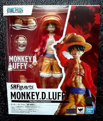 Monkey D. Luffy Action Figure One Piece The Raid On Onigashima S.H.Figuarts • $54.99