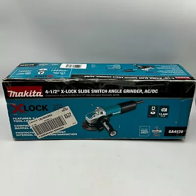 Makita AC Brushless 4 1/2  X-Lock Angle Grinder W/AFT GA4570 (Tool Only) NEW! • $99