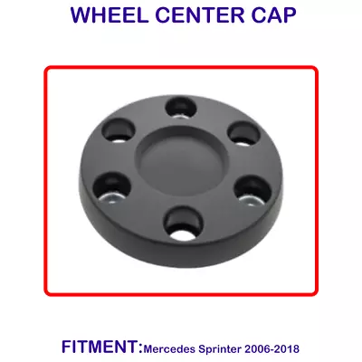Wheel Hub Center Cap For Mercedes Sprinter 2006-2018 Black A9064000225 • $49.87