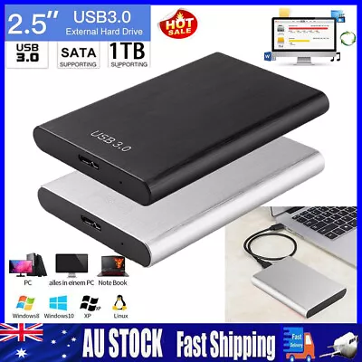 2.5 Inch External Hard Drive 1TB Mobile HDD For PC Macbook Tablet Laptop Desktop • $19.69