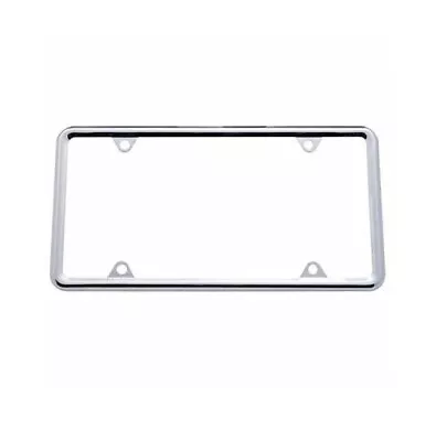 Car License Plate Frame Cover Hood Bonnet Rear Trunk Metal Chrome For Saab Smart • $22.99