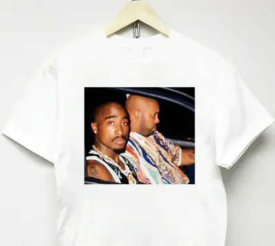 $27 • Buy TUPAC T-SHIRT Vtg Rap Tee 90s Vlone Wu Tang Nas Nwa Ftp Notorious Big Kanye West