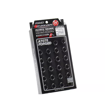 $222.30 • Buy Volk Racing Rays Straight L37 Lug Nuts Set 12x1.5 1.5 Black Dura Lock Acorn 24pc