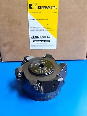 Kennametal KF2X FACE MILL SHELL KENFEED MILLING CUTTERS 100MM KF2X100Z06S32WO13 • £119.99