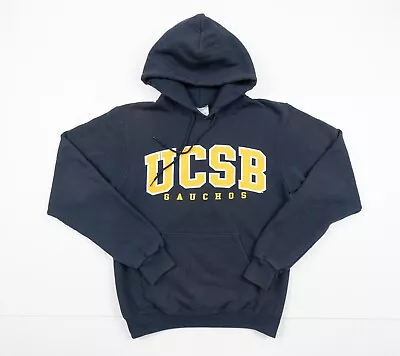 University Of Santa Barbara Sweatshirt Adult Small Blue Hoodie UCSB College • $19.99