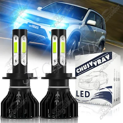 For Suzuki Grand Vitara 2007 2008 2009-2013 2x H7 Headlight LED Combo Bulb 8000K • $34.69