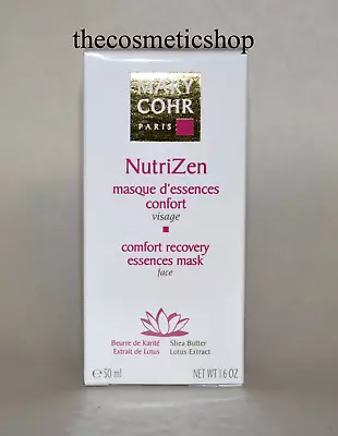 Mary Cohr NutriZen Masque D'essences Confort - Comfort Recovery Mask 50ml - BNIB • £37.14