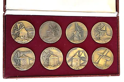 Set 8 Bronze Medal VASCO BERARDO Portugal WINDMILL Palmela Azores Madeira 850gr • $84.20
