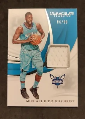 2018-19 Panini Immaculate Swatches /99 Michael Kidd-Gilchrist #SW-MKG • $5.99