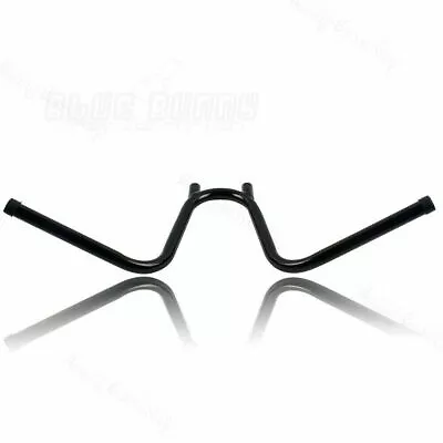 Practical Black 7/8  Bootlegger Handlebar For Yamaha Tx650 XS650 Chopper Bobber • $195.80