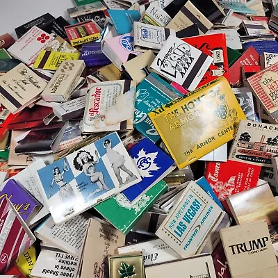 Lot Of 500+ Vintage Match Boxes/Match Books - Restaurants Hotels Etc • $50