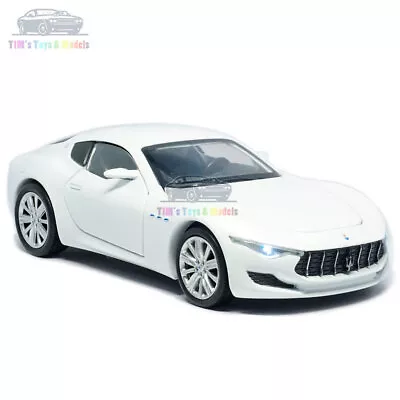 1/32 Maserati Alfieri Model Car Alloy Diecast Toy Vehicle Collection Gift White • $47.01