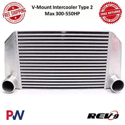 REV9 V-Mount Intercooler Type 2 Universal Fit | 300-550 Max Horsepower #IC-013 • $220.25