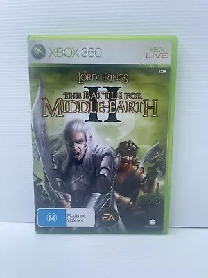 The Lord Of The Rings Battle For Middle-Earth II - Microsoft XBOX 360-Free Post • $28.95