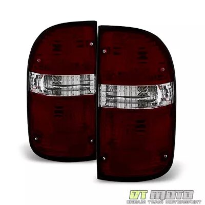 For 2001-2004 Toyota Tacoma Red Smoked Tail Brake Light Left+Right 01 02 03 04 • $64.99