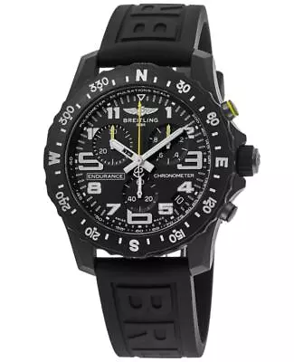 New Breitling Endurance Pro Black Dial Rubber Strap Men's Watch X82310E51B1S1 • $2857