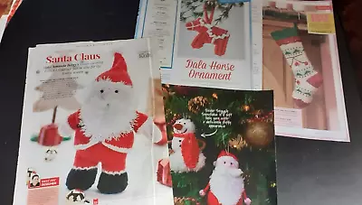 £0.99 • Buy 4 Knitting Patterns For Christmas Items