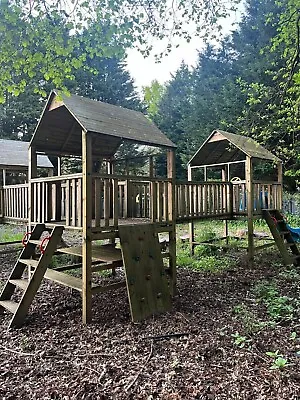 £800 • Buy Children's Outdoor Climbing Frame, Swings, Slide, Commercial Pub Garden 