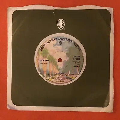 Rab Noakes- Clear Day- Wrong Joke Again- Warner Bros Records 7” 1974 • £3.50