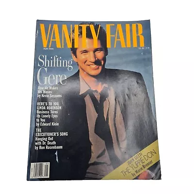 Vanity Fair Magazine May 1990 Richard Gere Cover Culture Fashion • $12.62