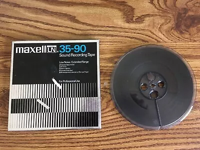 Maxell Sound Recording Tape With Music Recorded • $19.99