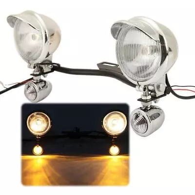 Passing Signals Light Bar For Kawasaki VN Vulcan Classic MeanStreak Nomad 1600 • $69.99