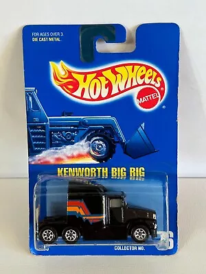 Hot Wheels Vintage 1991 Kenworth Big Rig Die Cast Metal Collector No. 76 • $7.45
