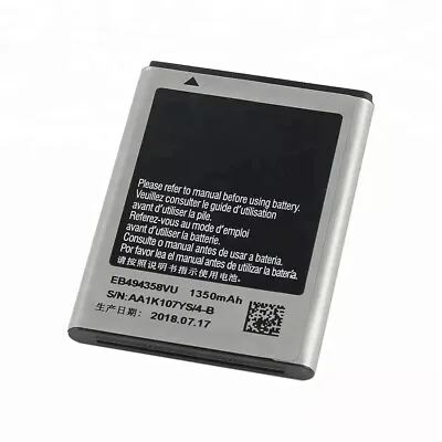 EB494358VU Rechargeable Battery1350mAh Compatible For Galaxy Ace S5830 GT-S5839i • £4.85